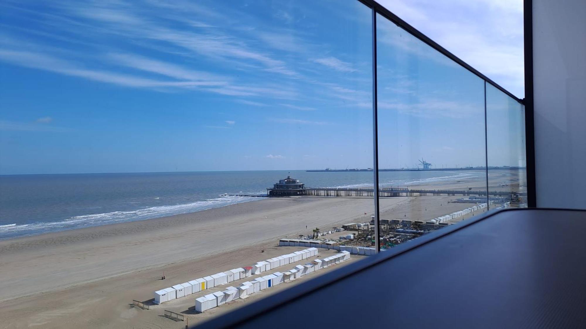 Modern Studio With Beautiful Sea View - 9Th Floor Blankenberge Eksteriør bilde