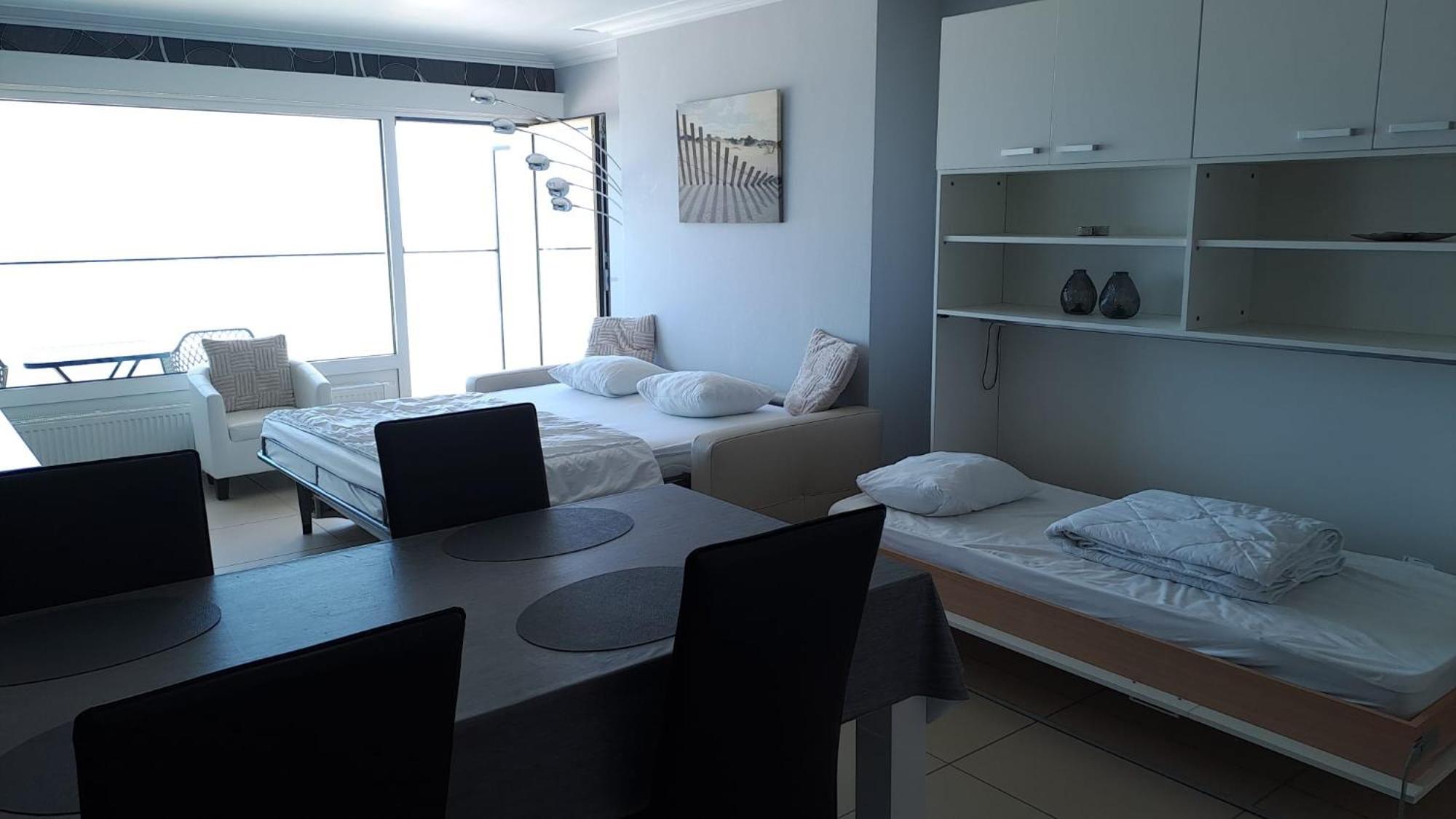Modern Studio With Beautiful Sea View - 9Th Floor Blankenberge Eksteriør bilde